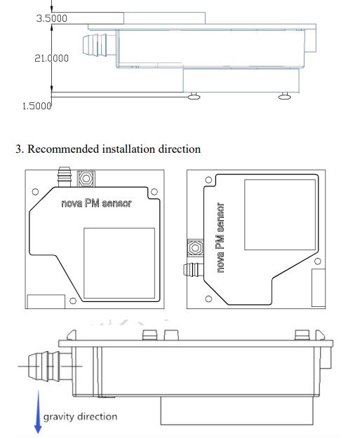 Ласерски PM100 сензор SDS198 (4)
